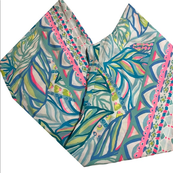 Lilly Pulitzer Bal Harbour Pants Maraca My World World - Picture 3 of 6